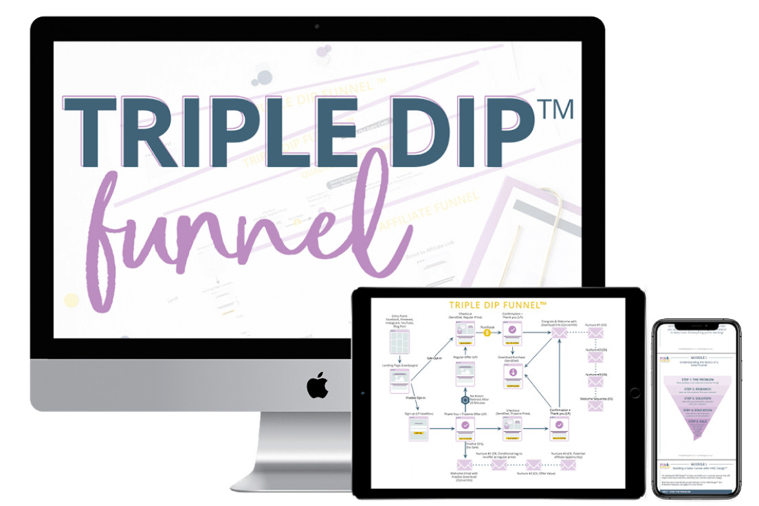 Monica – Triple Dip Funnel