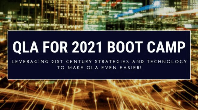 Bruce Whipple – QLA For 2021 Boot Camp