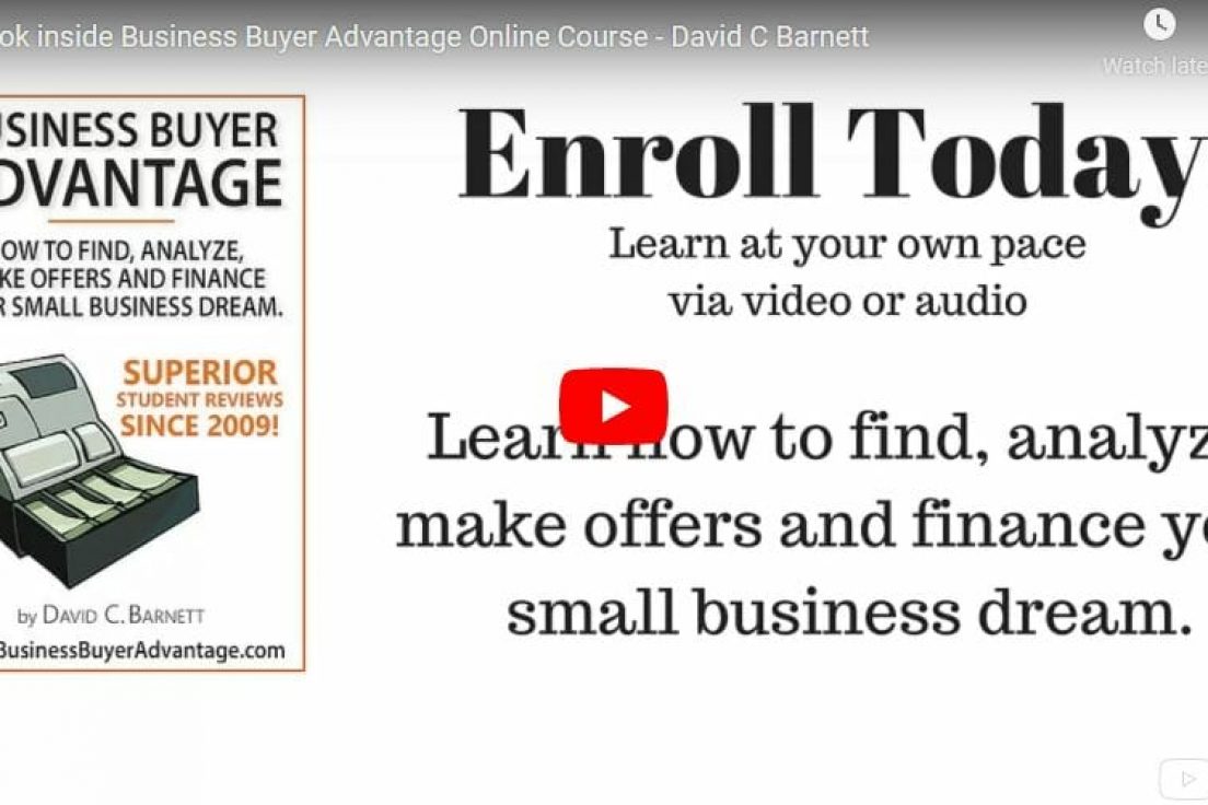 David Barnett – Business Buyer Advantage