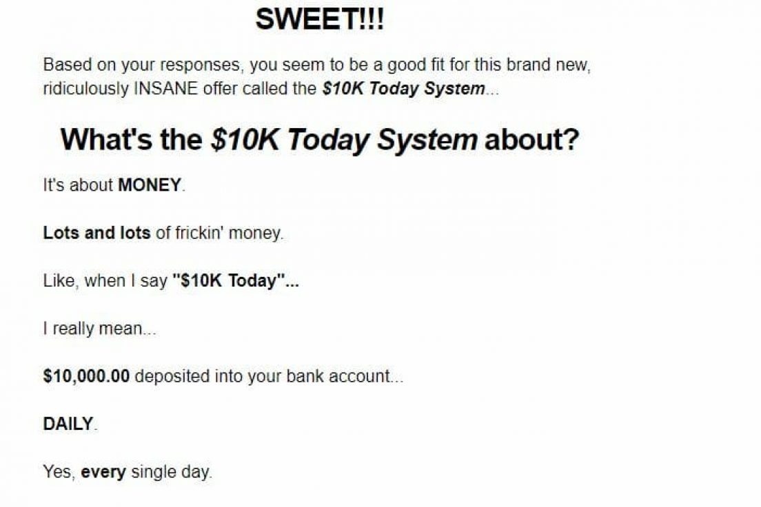 Duston McGroarty – Earn $10K Day in 10 Days or Less