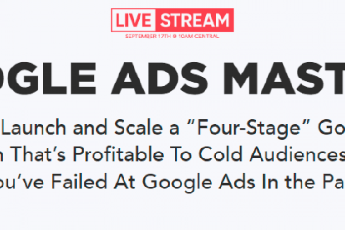 Kasim Aslam – DigitalMarketer – Google ADS Mastery Workshop