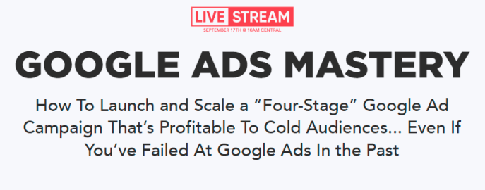 Kasim Aslam – DigitalMarketer – Google ADS Mastery Workshop