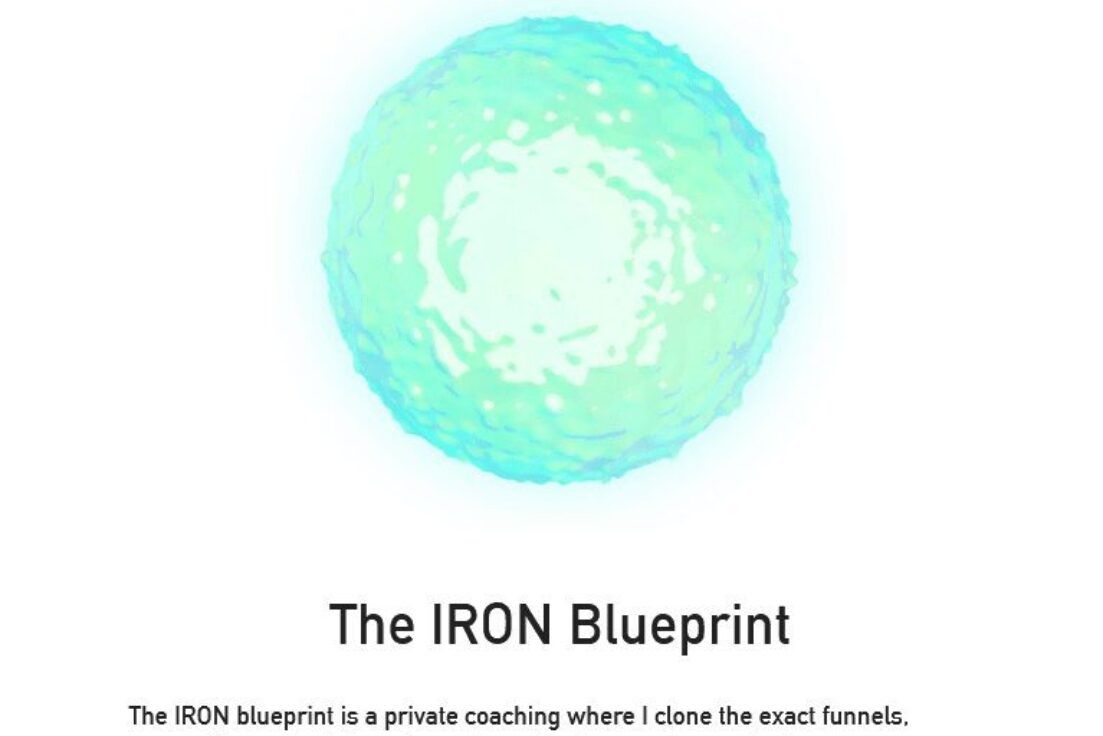 IRON Blueprint – Alex Becker