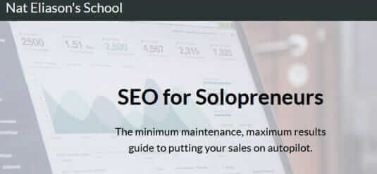 Nat Eliason – SEO For Solopreneurs