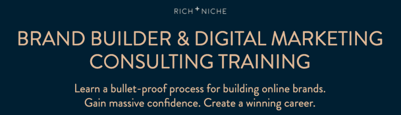 Rich+Niche – Brand Builder & DM Consulting Training