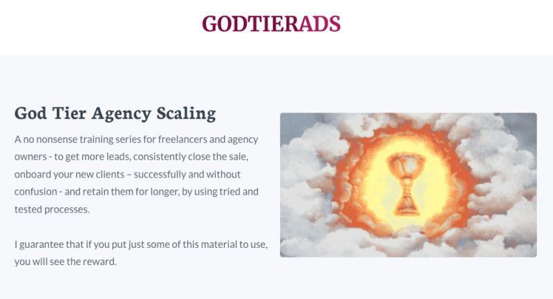 Ed Leake – God Tier Agency Scaling