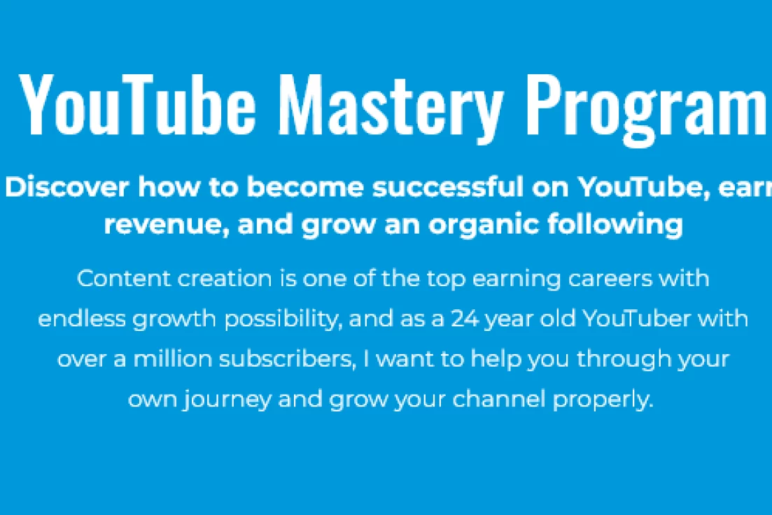 David Omari – YouTube Mastery Program