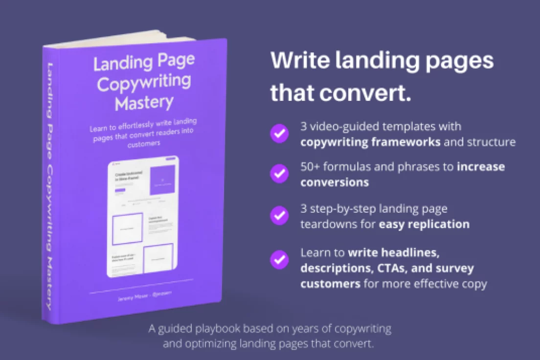 Jeremy Moser – Landing Page Copywriting Mastery