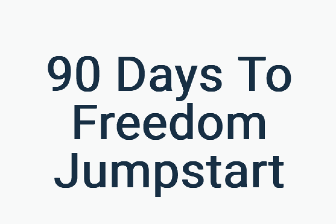 Ian Stanley – 90 Days to Freedom Jumpstart