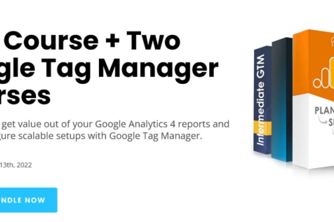 Julius Fedorovicius – GA4 Course + Two Google Tag Manager Courses Bundle