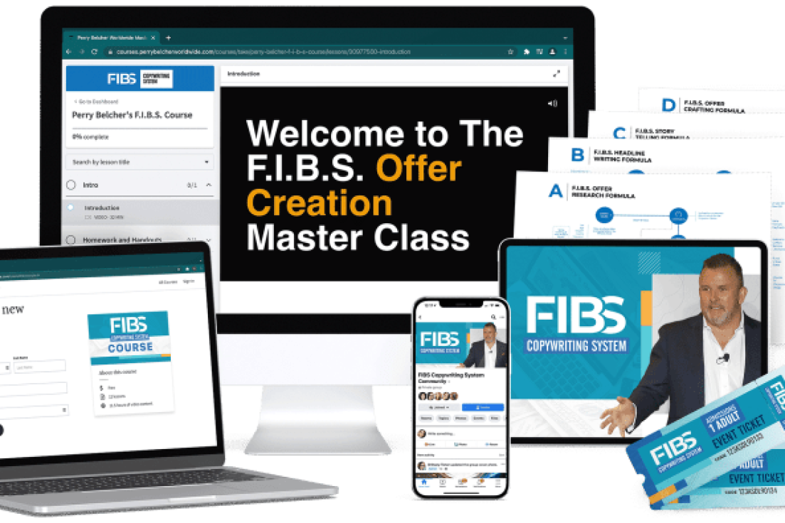 Perry Belcher – F.I.B.S. Offer Creation Masterclass