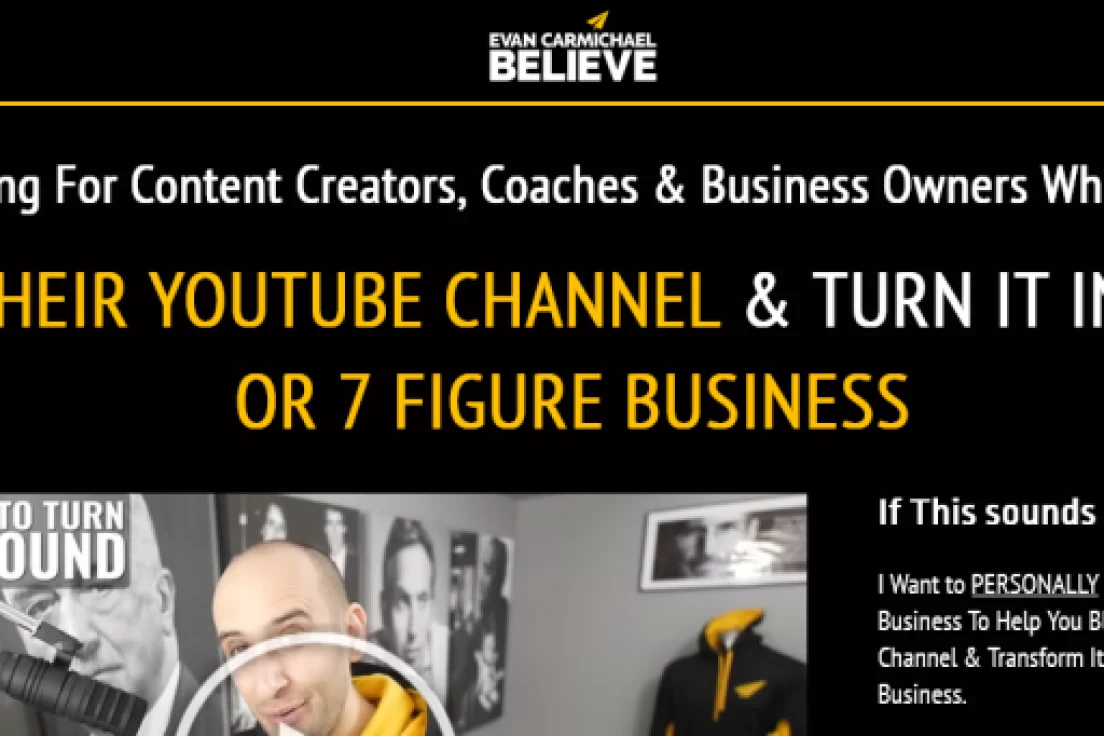 Evan Carmichael – Youtube Growth Bootcamp