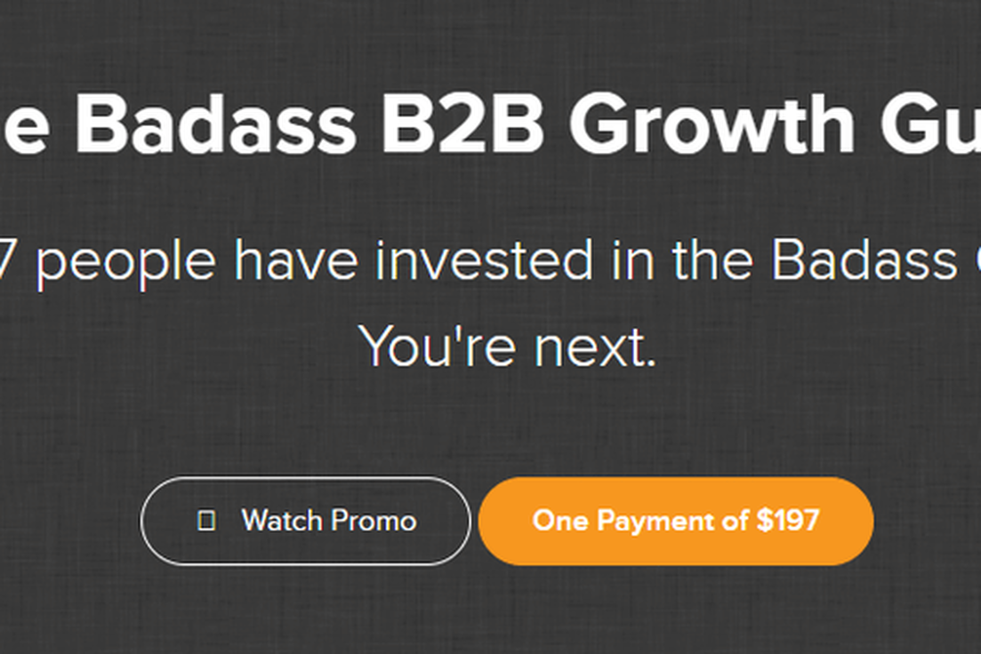 Josh Braun – The Badass B2B Growth Guide