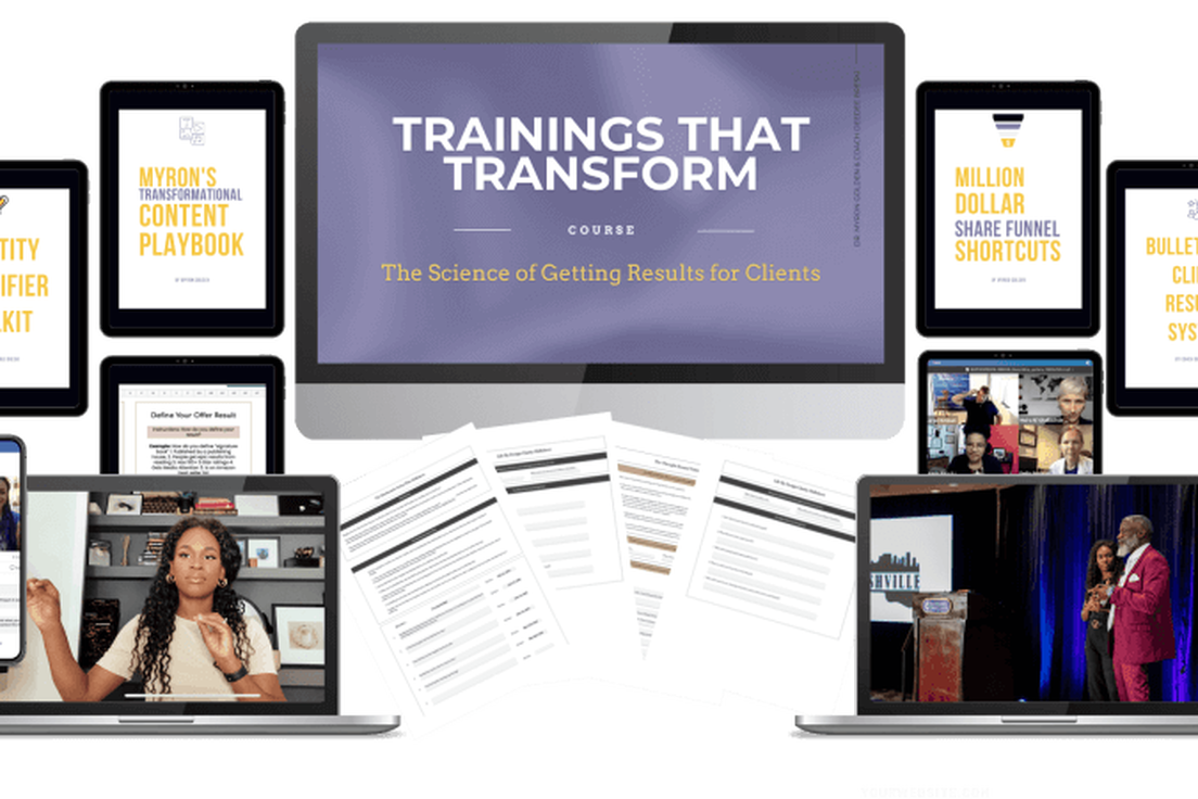 Myron Golden – Trainings That Transform