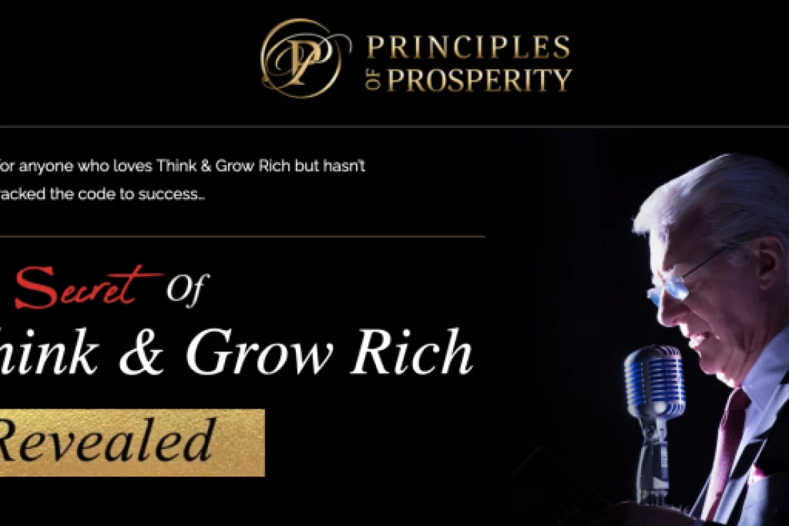 Bob Proctor – Principles Of Prosperity