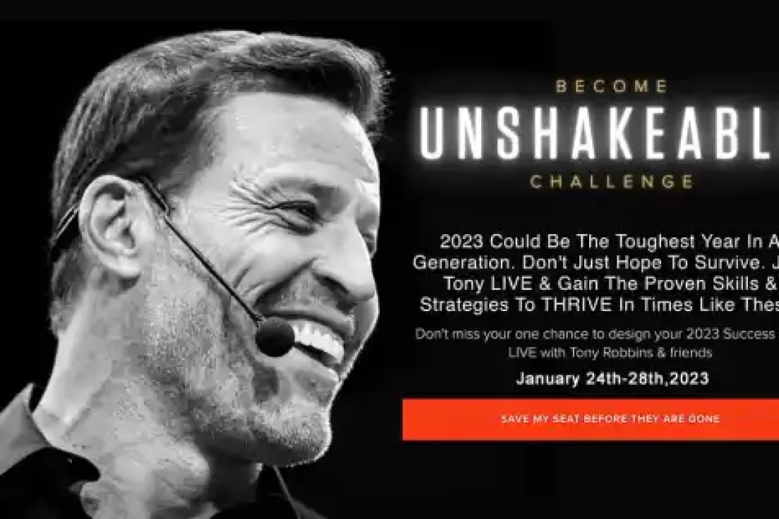 Tony Robbins – Become Unshakeable Challenge 2023